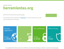 Tablet Screenshot of herramientas.org